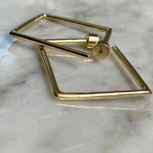 Jennifer fisher square hoops